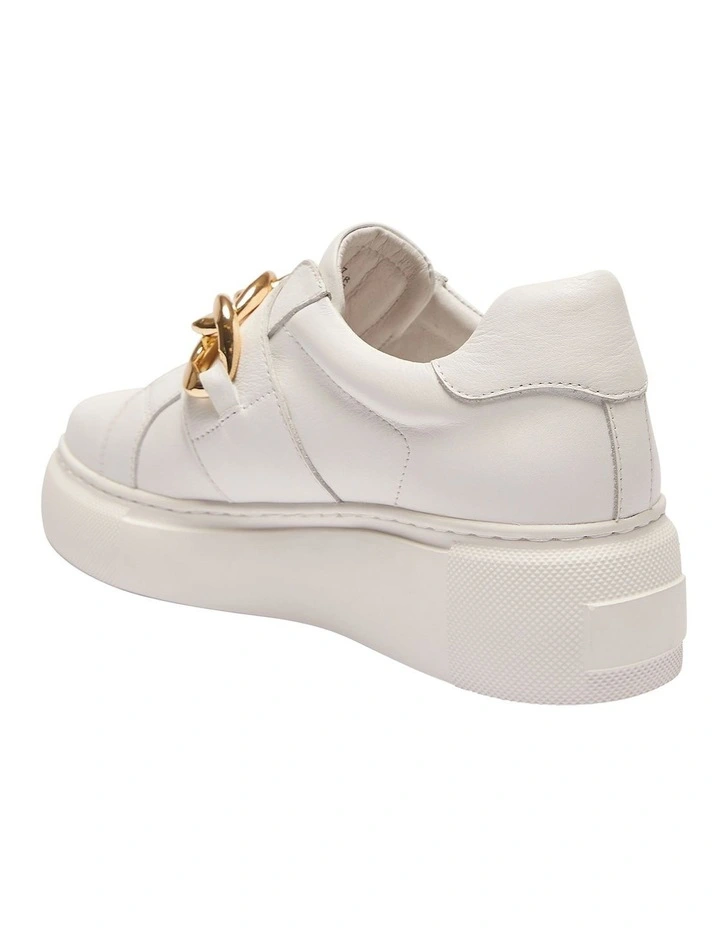 Babylon White/Gold Sneakers 6 Babylon White/Gold Sneakers - Image 6