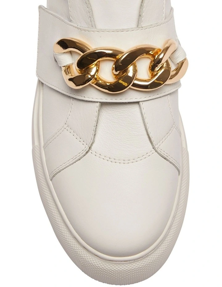 Babylon White/Gold Sneakers 7 Babylon White/Gold Sneakers - Image 7