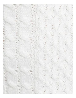 Oxford Sonia Cable Knit Jumper Ivory -Myer Clothing Shop 902513080 6 720x928