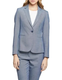 Oxford Chica Suit Jacket Blue