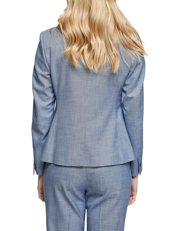 Oxford Chica Suit Jacket Blue 3 Oxford Chica Suit Jacket Blue - Image 3