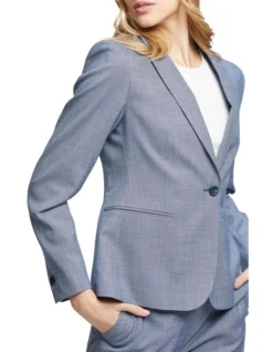 Oxford Chica Suit Jacket Blue 9 Oxford Chica Suit Jacket Blue -Myer Clothing Shop 902520370 4 720x928