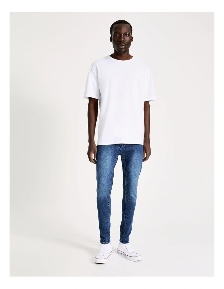 Nevada Super Skinny Fit Jean In Mercury Blue 3 Nevada Super Skinny Fit Jean In Mercury Blue - Image 3