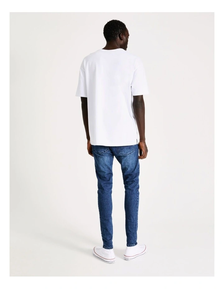 Nevada Super Skinny Fit Jean In Mercury Blue 6 Nevada Super Skinny Fit Jean In Mercury Blue - Image 6