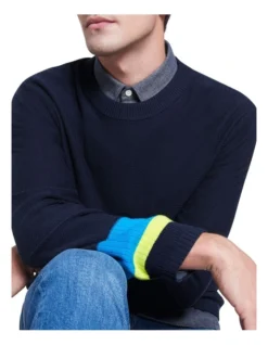 Shoreditch Knit Navy -Myer Clothing Shop 903549790 4 720x928