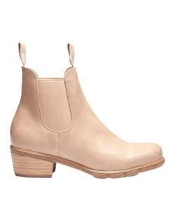 Hamlet Taupe Smooth Boots