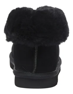 Pixie Black Suede Slippers 12 Pixie Black Suede Slippers -Myer Clothing Shop 903736360 6 720x928