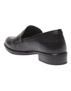 Infinity Flat Shoes In Black Leather -Myer Clothing Shop 903840580 6 720x928