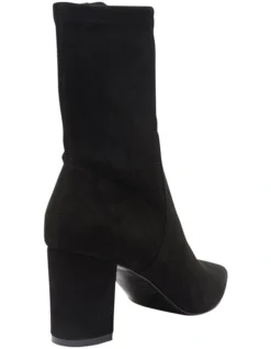 Karly Black Stretch Suede Boots 10 Karly Black Stretch Suede Boots -Myer Clothing Shop 903850210 4 720x928