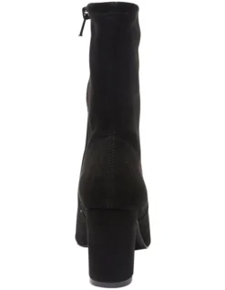 Karly Black Stretch Suede Boots 11 Karly Black Stretch Suede Boots -Myer Clothing Shop 903850210 5 720x928