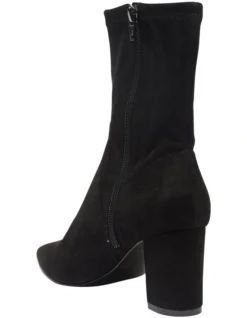 Karly Black Stretch Suede Boots 12 Karly Black Stretch Suede Boots -Myer Clothing Shop 903850210 6 720x928