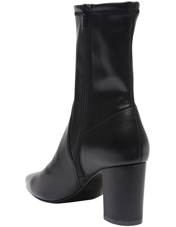Karly Black Stretch Boots 6 Karly Black Stretch Boots - Image 6