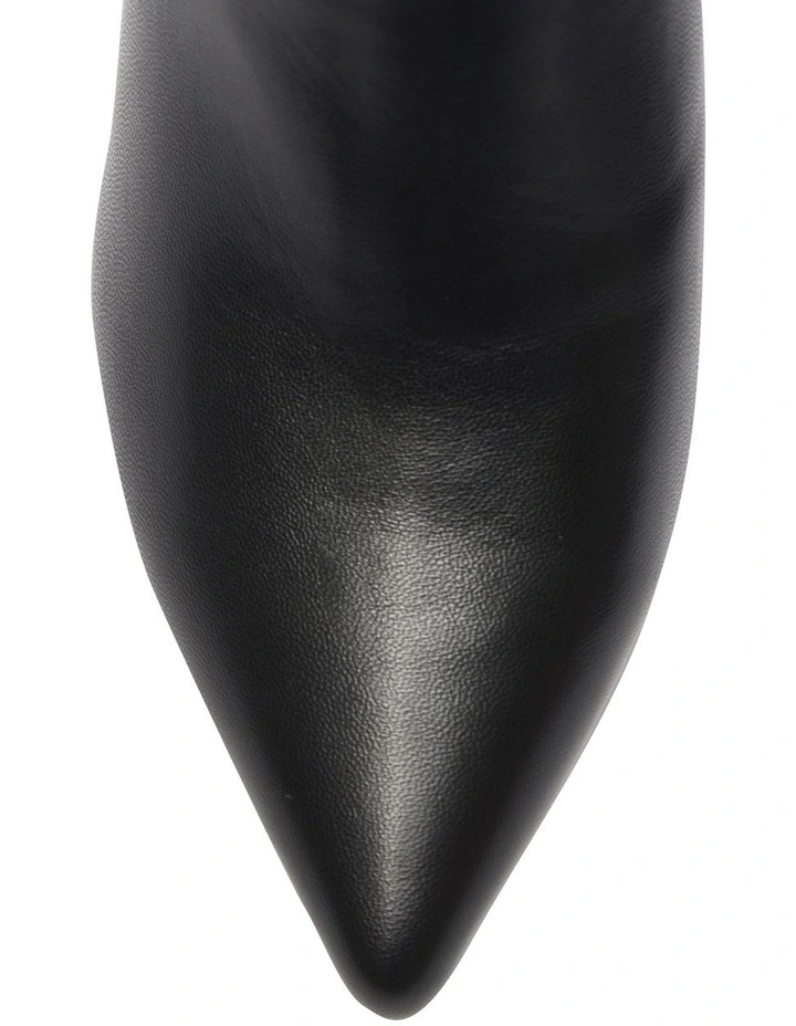 Karly Black Stretch Boots 7 Karly Black Stretch Boots - Image 7