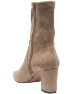 Karly Boots In Taupe Stretch Suede 12 Karly Boots In Taupe Stretch Suede -Myer Clothing Shop 903850390 6 1 720x928