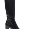 Kendall Black Stretch Boots