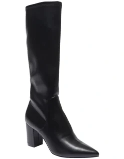 Kendall Black Stretch Boots -Myer Clothing Shop 903850660 3 1 720x928