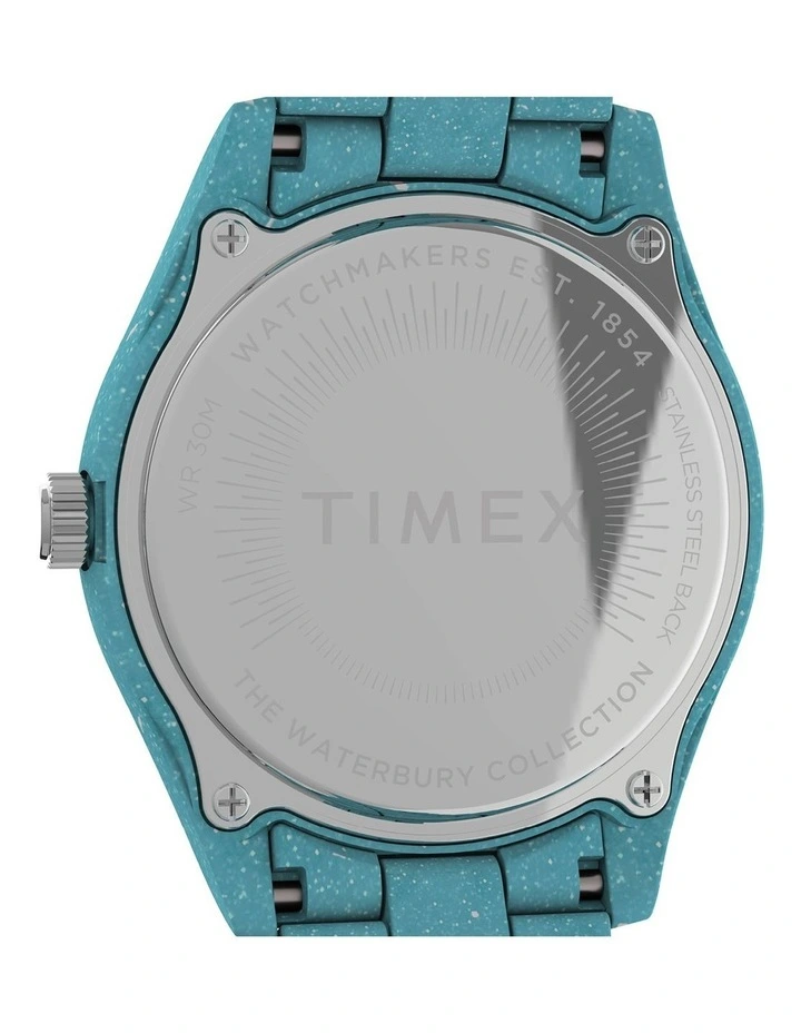 TIMEX Waterbury Tw2V33200 Watch In Blue 5 TIMEX Waterbury Tw2V33200 Watch In Blue - Image 5