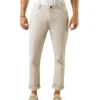 Ellis Slim Fit Chino Pant Ecru