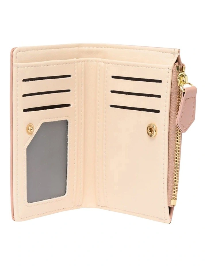 Small Classic Arya Blush Wallet 2 Small Classic Arya Blush Wallet - Image 2