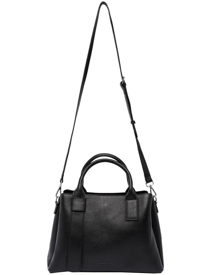 Harper Leather Black Tote Bag 3 Harper Leather Black Tote Bag - Image 3
