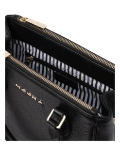 Whitney Leather Tote In Black -Myer Clothing Shop 905073400 3 1 720x928