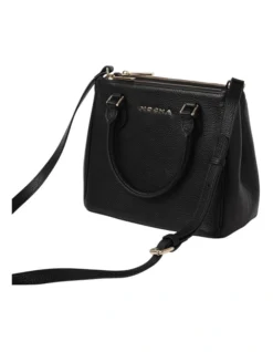 Whitney Leather Tote In Black -Myer Clothing Shop 905073400 4 1 720x928