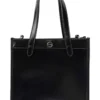 Maple Small Tote Bag In Black