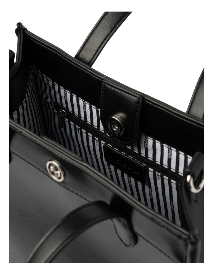 Maple Small Tote Bag In Black 3 Maple Small Tote Bag In Black - Image 3