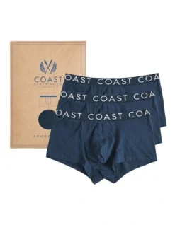 3 Navy Boxers Gift Pack