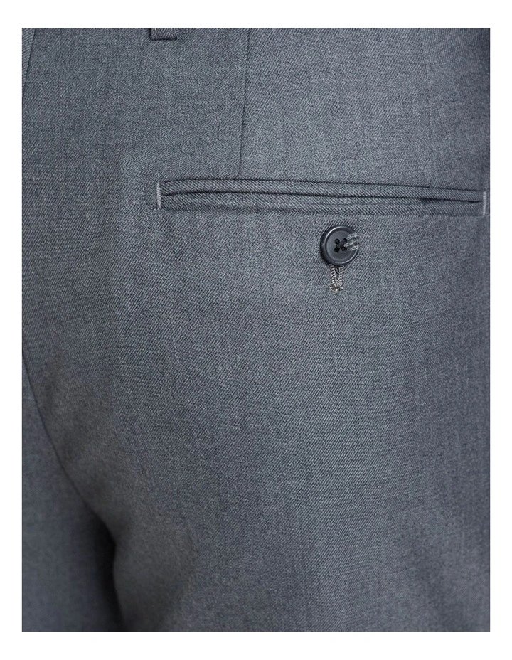 Oxford Byron Wool Stretch Suit Trousers In Grey 6 Oxford Byron Wool Stretch Suit Trousers In Grey - Image 6