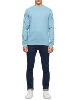 Oxford Marty Stone Enzyme Wash Denim Jeans Blue -Myer Clothing Shop 905622760 5 720x928