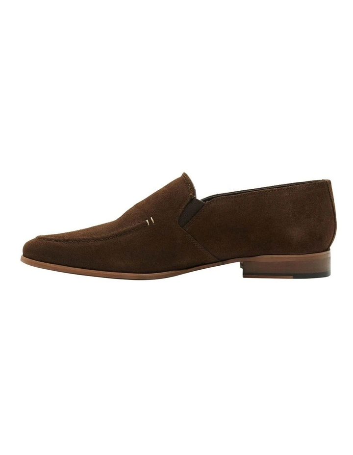 Oxford Rua Chocolate Suede Leather Loafers 2 Oxford Rua Chocolate Suede Leather Loafers - Image 2