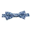Oxford Floral Navy Cotton Bow Tie