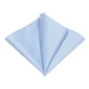 Oxford Cotton Pocket Square In Light Blue