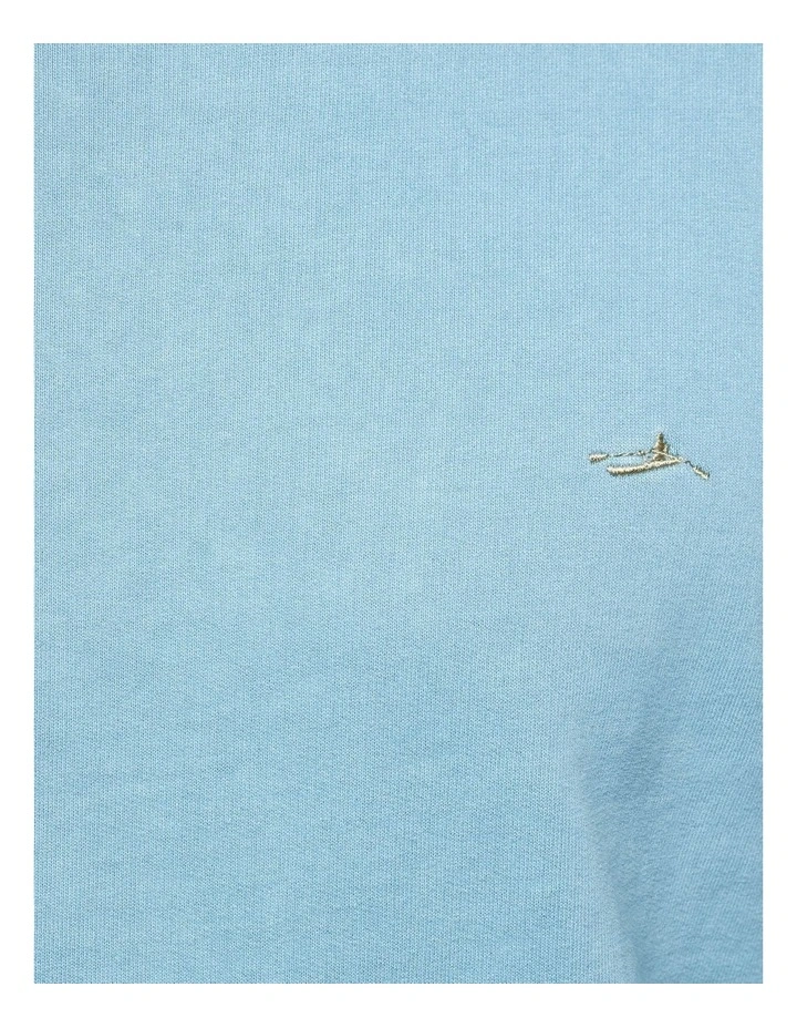 Oxford Lars Jersey Sweatshirt Blue 6 Oxford Lars Jersey Sweatshirt Blue - Image 6