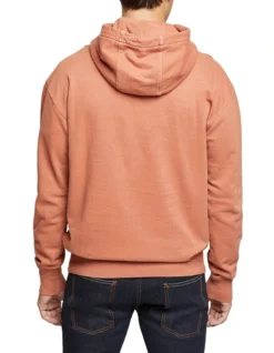 Oxford Jackson Hooded Sweatshirt Melon -Myer Clothing Shop 905633470 3 720x928