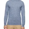 Oxford Bart Funnel Neck Knit Navy