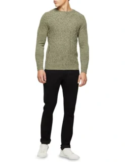 Oxford Rex Cable Knit Green -Myer Clothing Shop 905635450 5 720x928