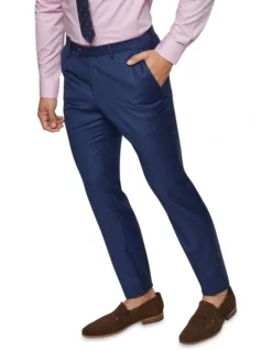 Oxford Hopkins Wool Suit Trousers Navy -Myer Clothing Shop 905641660 4 720x928