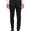 Oxford Auden Wool Suit Trousers Black