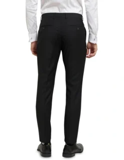 Oxford Auden Wool Suit Trousers Black -Myer Clothing Shop 905642020 3 720x928
