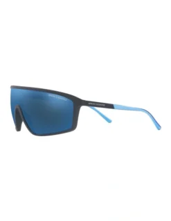 Armani Exchange AX4119S Blue Sunglasses -Myer Clothing Shop 905754880 3 720x928