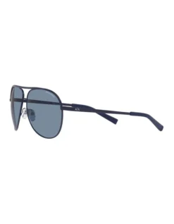 Armani Exchange AX2002 Blue Polarised Sunglasses -Myer Clothing Shop 905755960 3 720x928