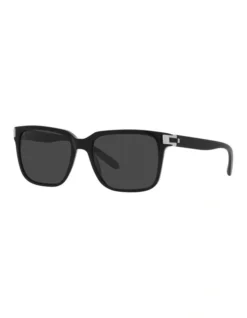 Bvlgari BV7036 Black Polarised Sunglasses