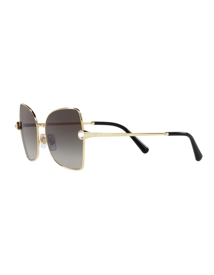 Dolce & Gabbana DG2284B Gold Sunglasses 3 Dolce & Gabbana DG2284B Gold Sunglasses - Image 3