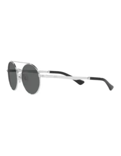 Persol PO2496S Silver Sunglasses -Myer Clothing Shop 905787640 3 720x928