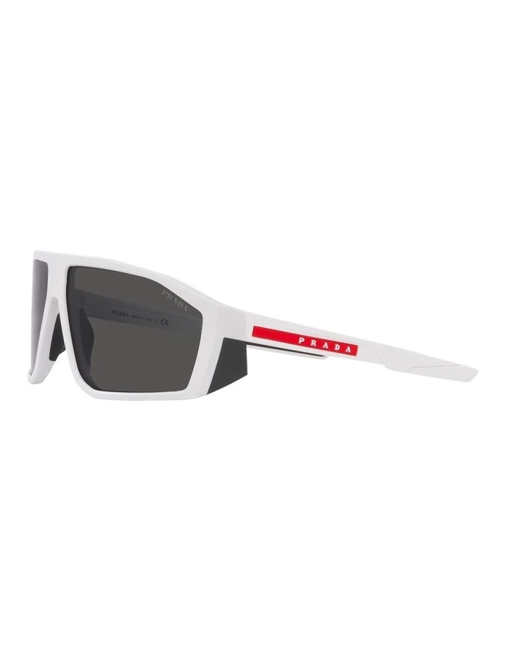 Prada Linea Rossa PS 08WS White Sunglasses 3 Prada Linea Rossa PS 08WS White Sunglasses - Image 3
