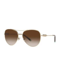 Tiffany & Co. TF3083B Gold Sunglasses