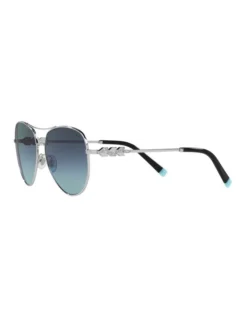 Tiffany & Co. TF3083B Silver Sunglasses -Myer Clothing Shop 905811940 3 720x928