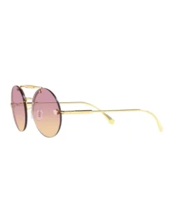 Versace VE2244 Gold Sunglasses -Myer Clothing Shop 905817700 3 720x928